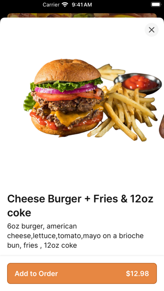 Pollo X iPhone screenshot 3 - Food & Drink app