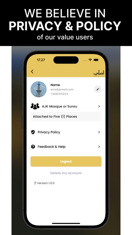 Usalli : Azan & Kariah