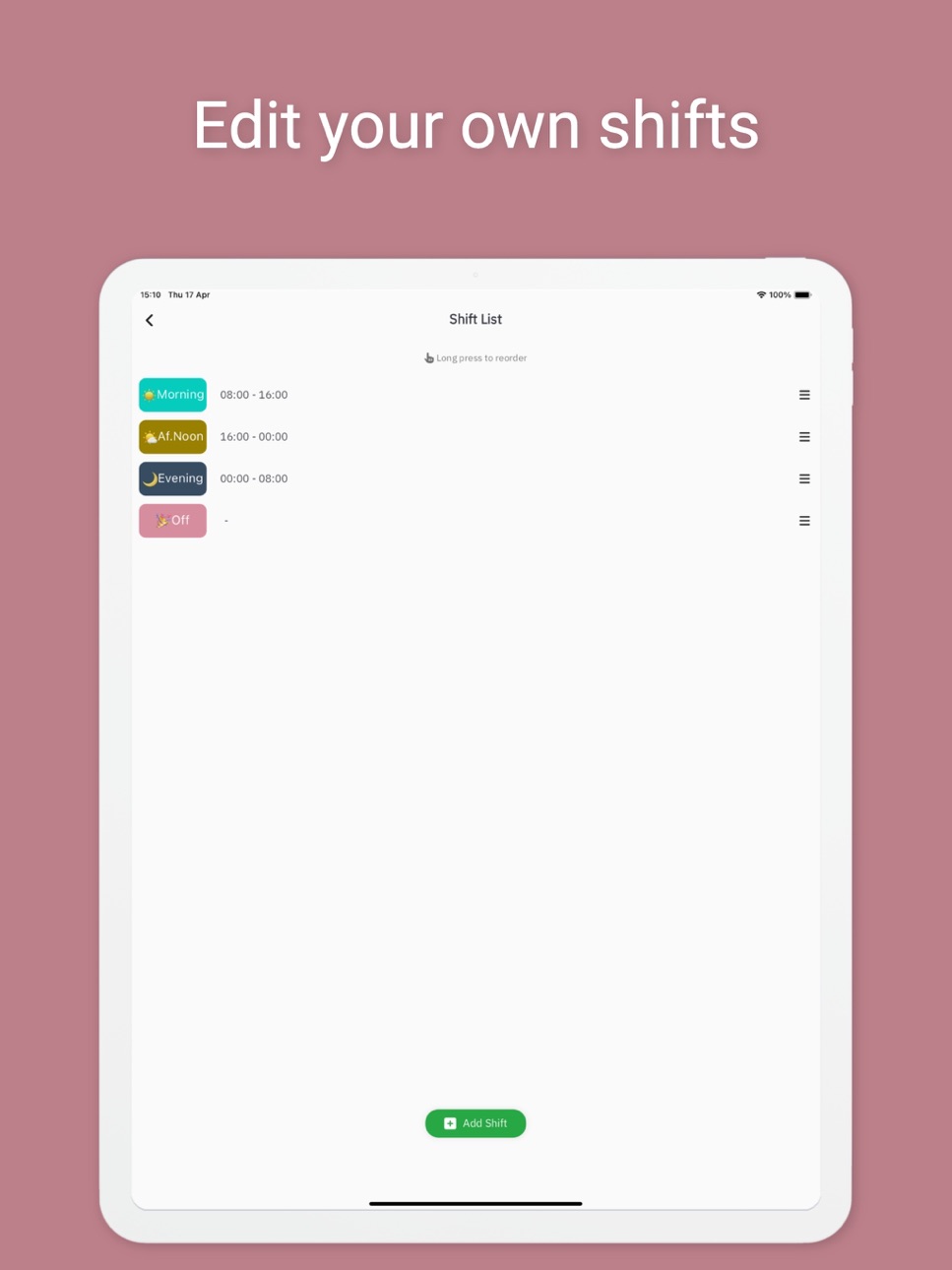 iPad screenshot