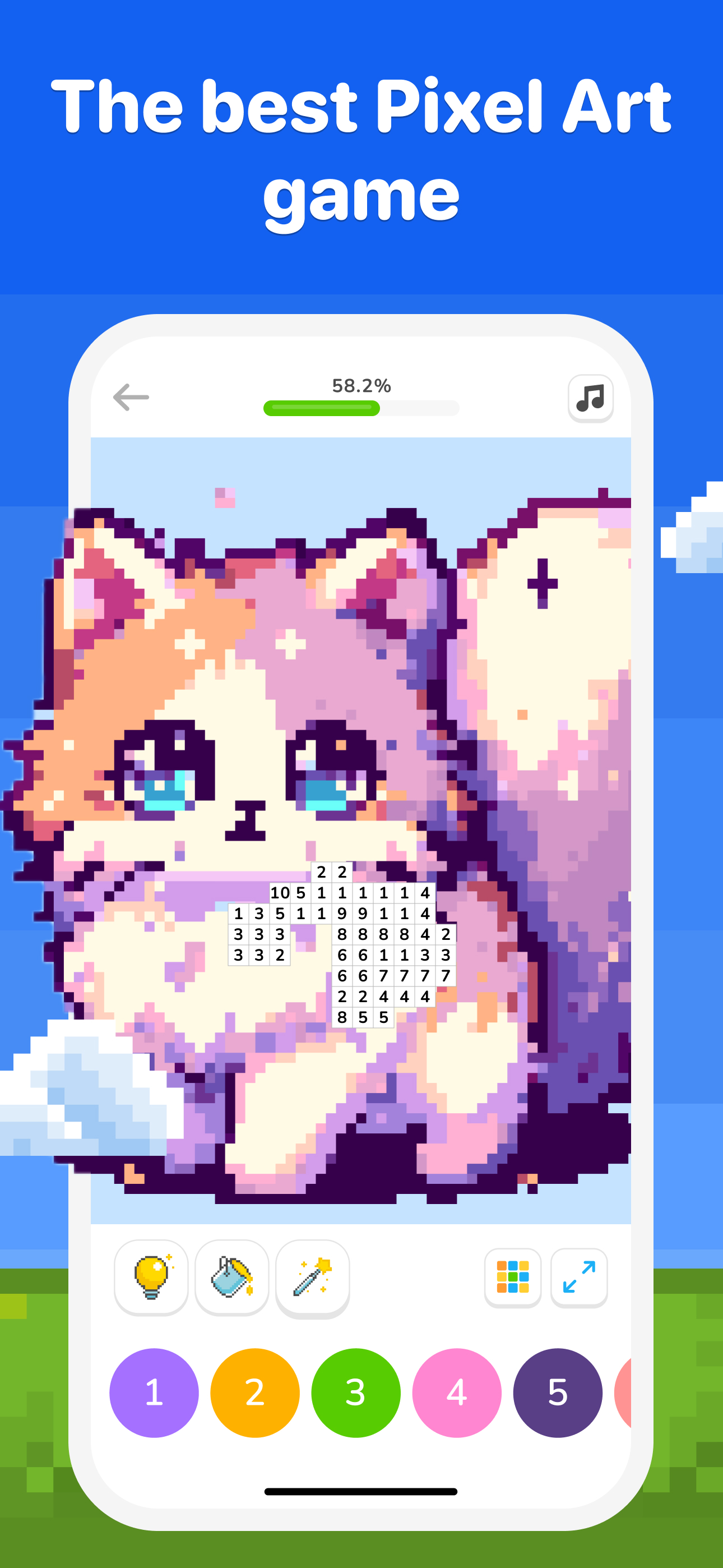 Pixel Color: Paint by Number