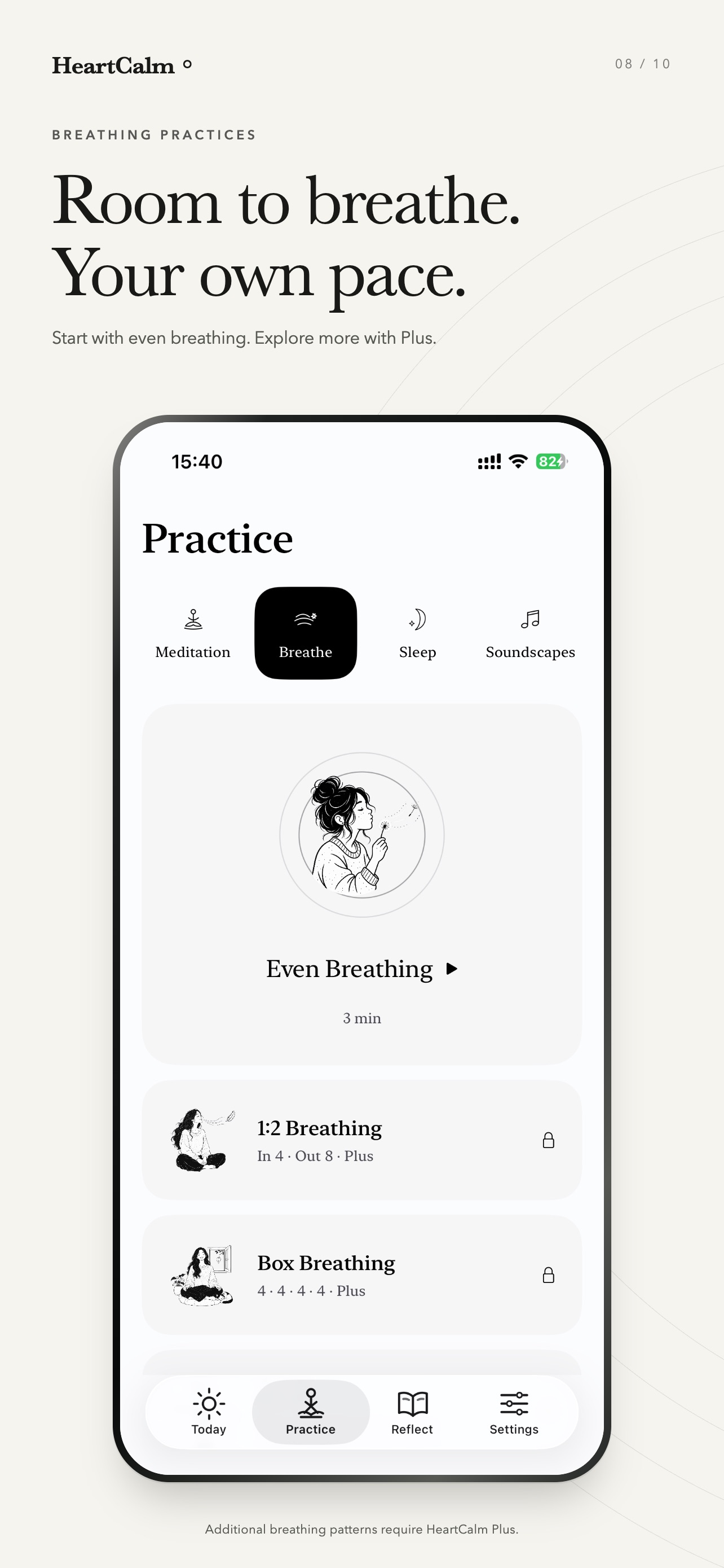 Screenshot 8 of HeartCalm: Meditation & Sleep