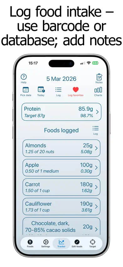 Protein Counter and Tracker screenshot 3