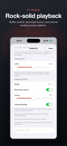 DJ Radio Mix iPhone screenshot
