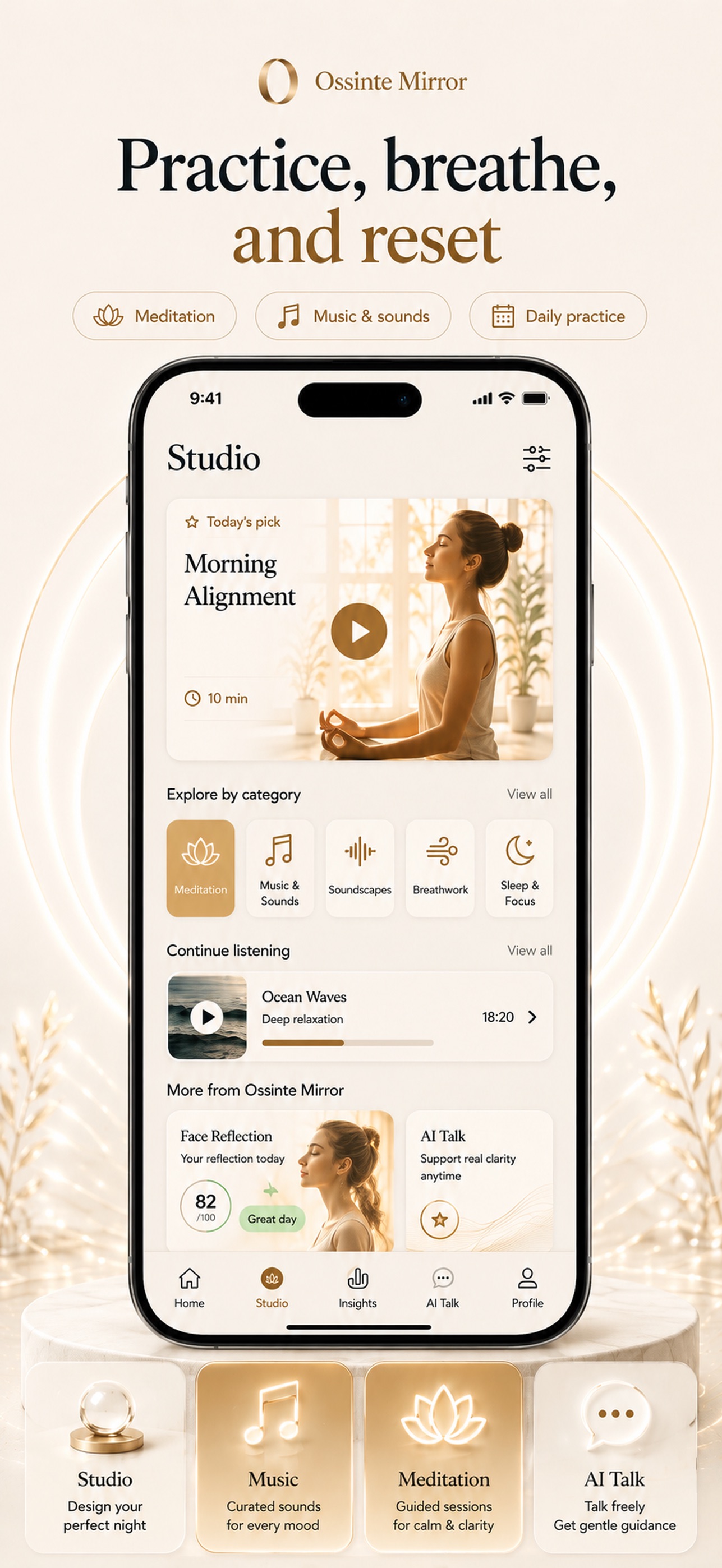Screenshot 3 of Ossinte Mirror: Face Analysis