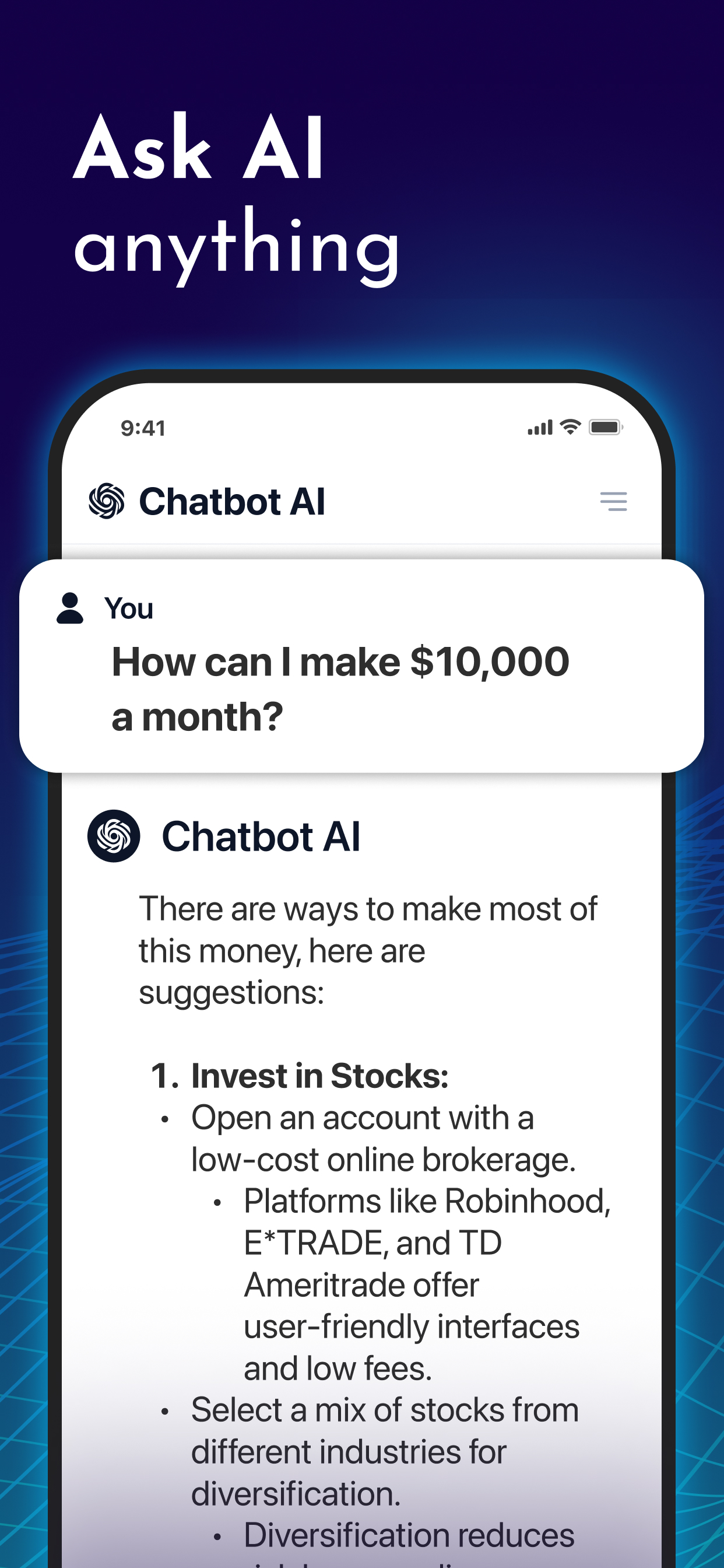 Chatbot AI - Smart Search Bot