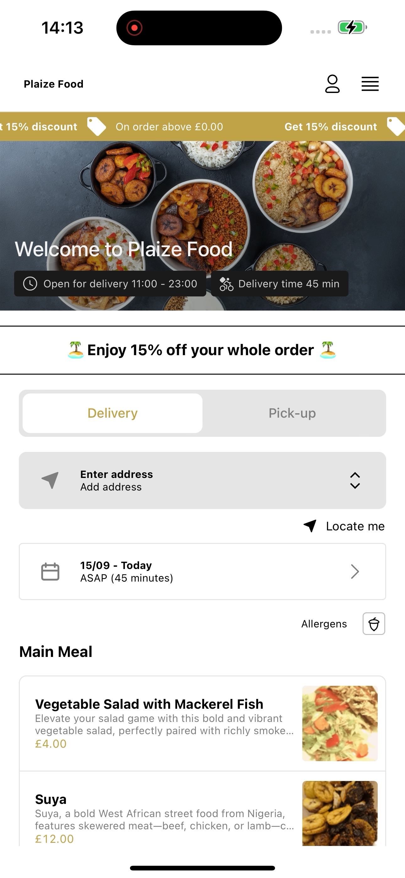 Screenshot 5 of Plaize Food UK