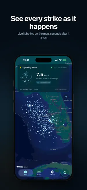 Lightning Radar screenshot 1