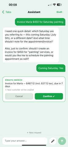Deskomigo – AI Pocket Office iPhone screenshot