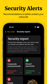 Pocket Pass Manager screenshot