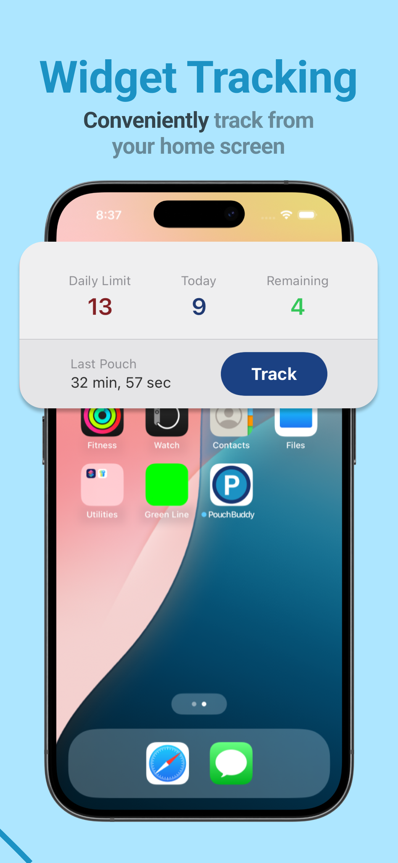 Pouch Buddy Nicotine Tracking screenshot 5