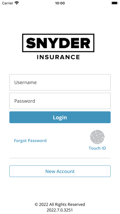 Snyder Insurance Online Screenshot