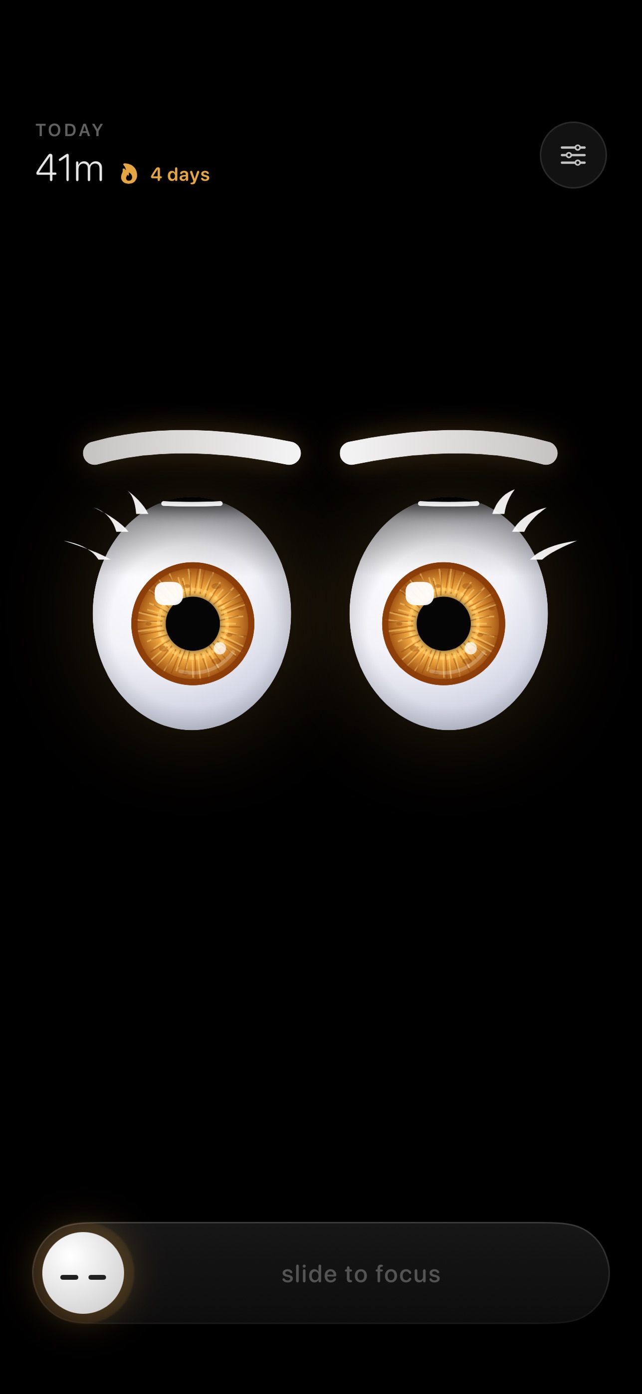 Screenshot 1 of Minder: Focus Eyes