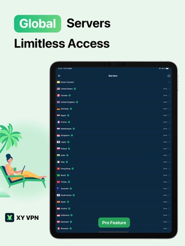 MATE VPN - Secure Your Network iPad screenshot