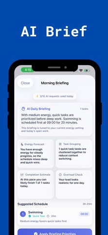 Daily Task : AI Planner screenshot