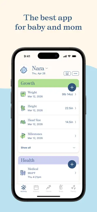 Nara Baby & Pregnancy Tracker: Screenshot 3 von 10