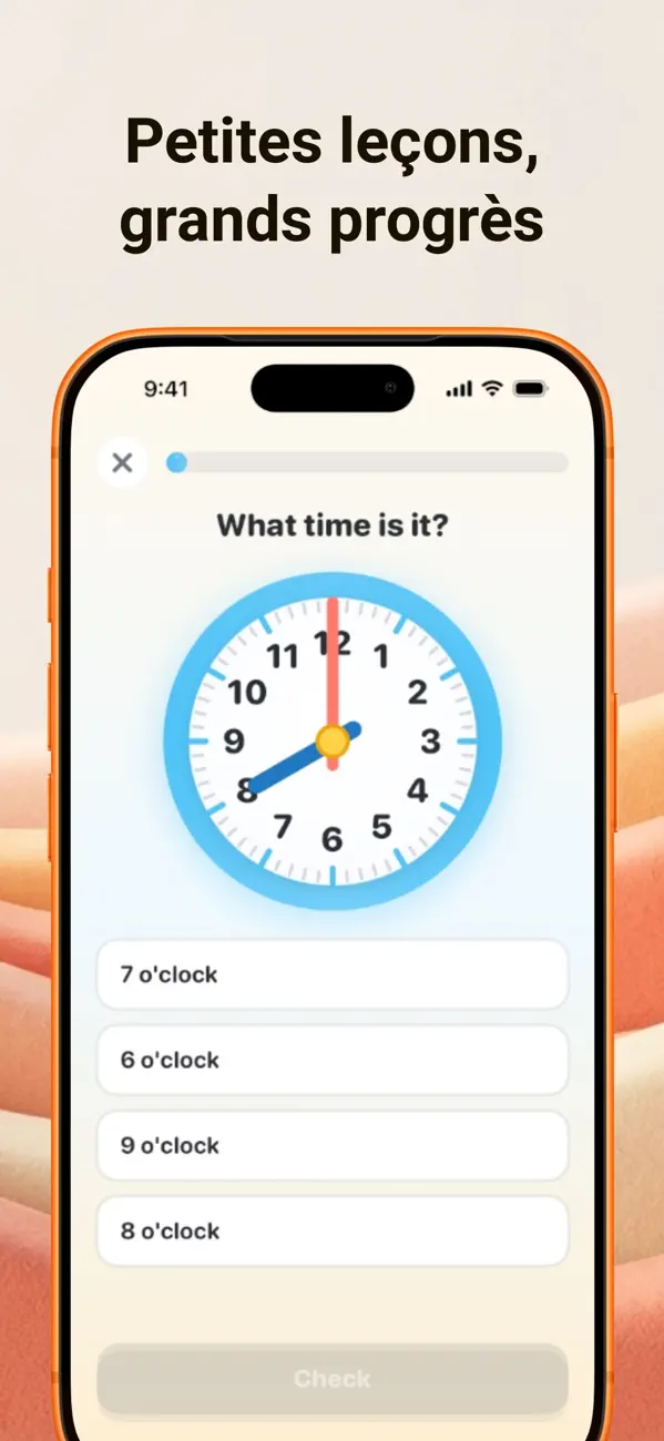 Screenshot #2 pour Heure Enfant - Horloge