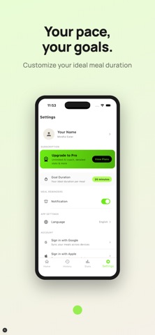 SlowMeal: Mindful Eating Timer screenshot