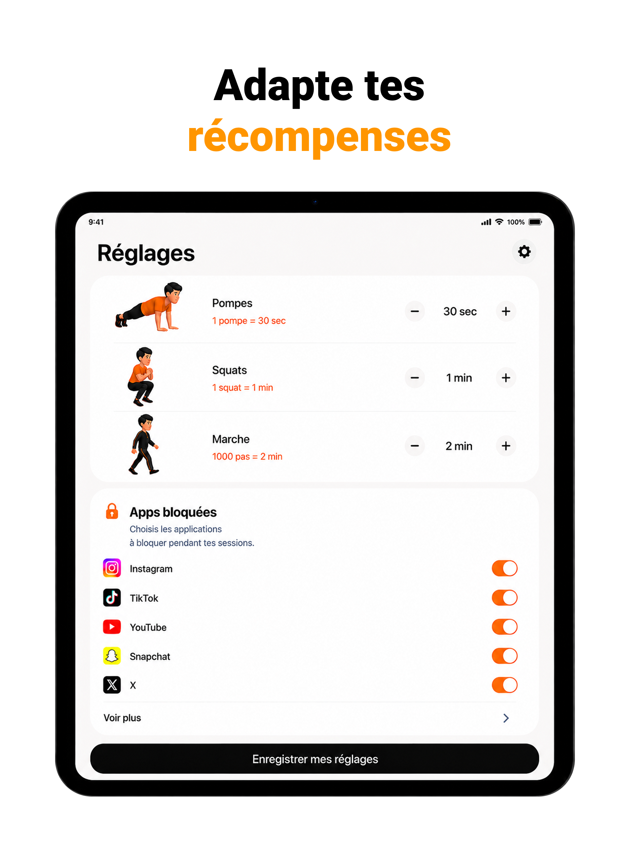 TrainLock : Bloqueur d’apps screenshot 9
