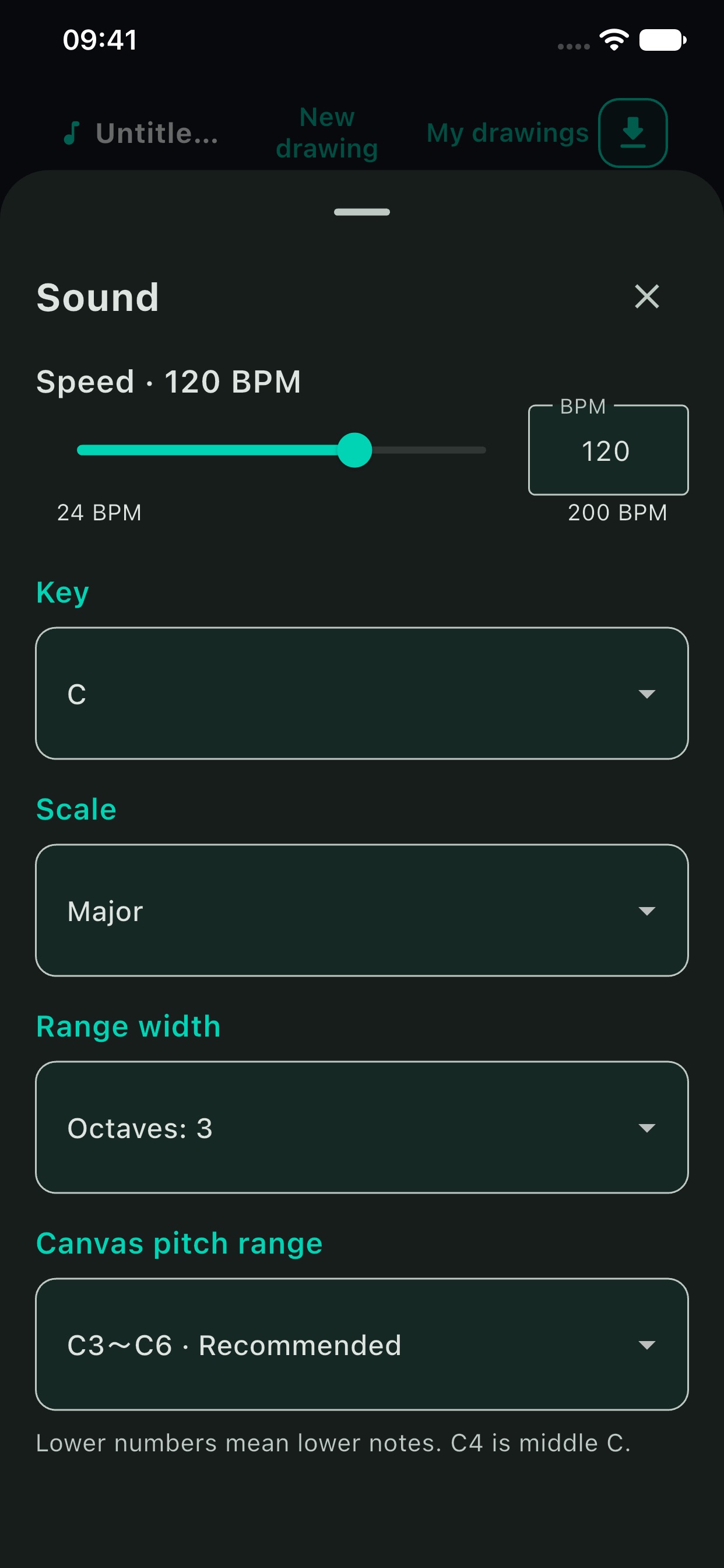 Screenshot 4 of Doodle Music Visualizer