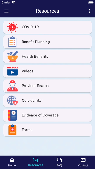 App screenshot
