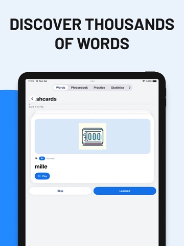 Daily French Learning iPad screenshot