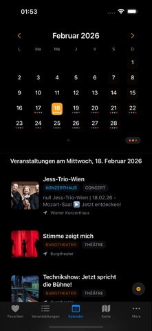 Wien Kultur iPhone screenshot