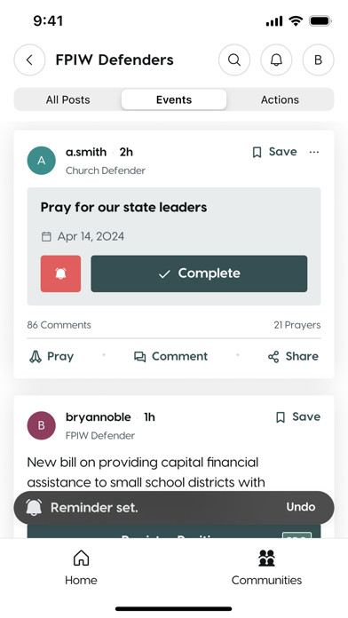 Washington Defender iPhone screenshot 5 - News app