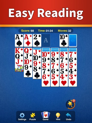 Solitaire: Good Card Game iPad screenshot