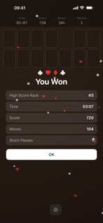 Pro Solitaire screenshot 4