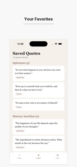 Stoic Quotes - Daily Wisdom screenshot 2