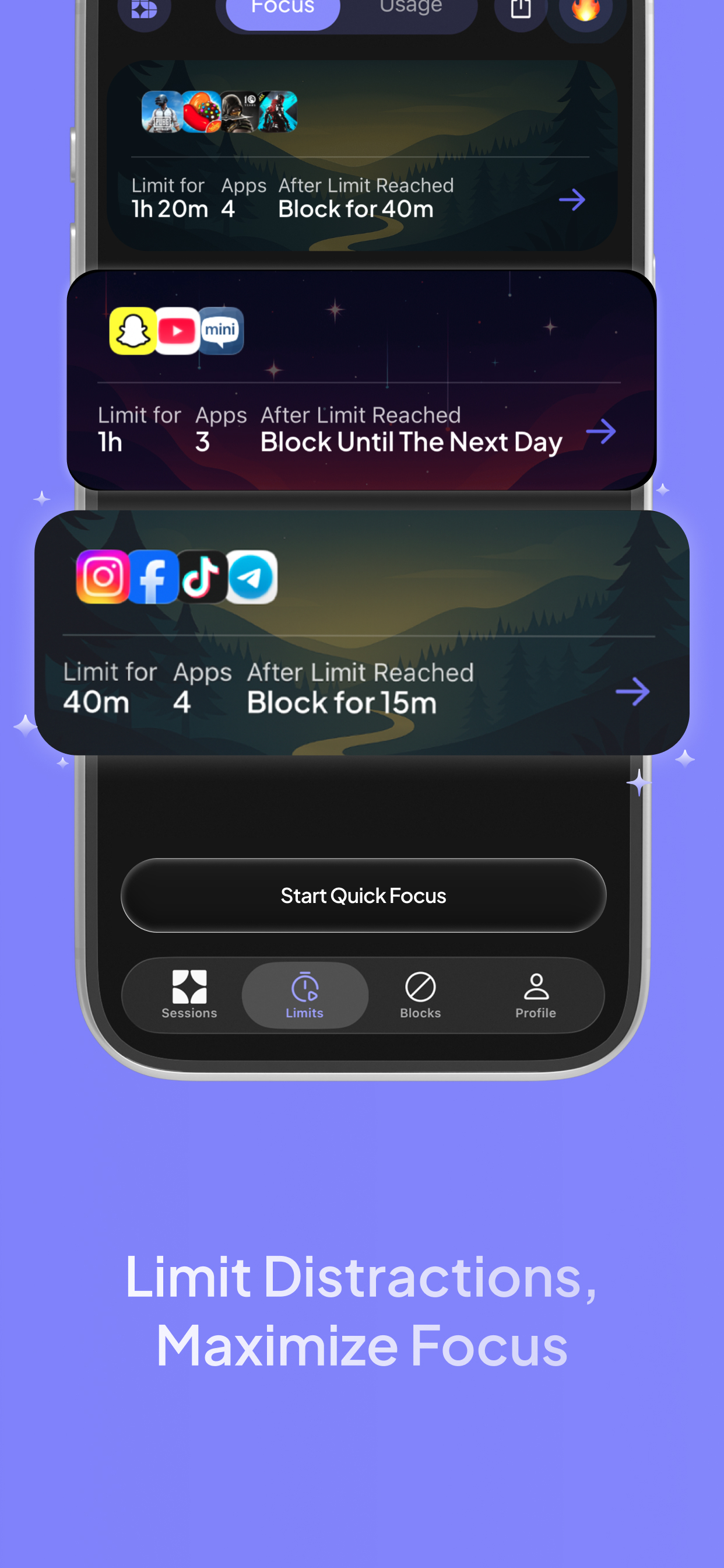 blissio.AI Focus & App Blocker screenshot 6