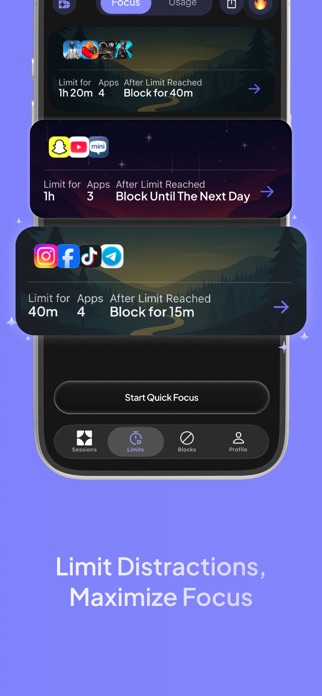 blissio.AI Focus & App Blocker Screenshot 5 of 9