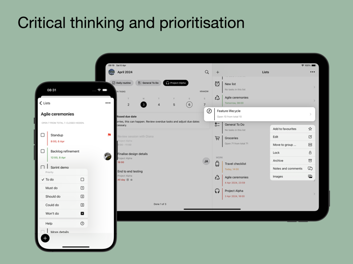 Next - Task management