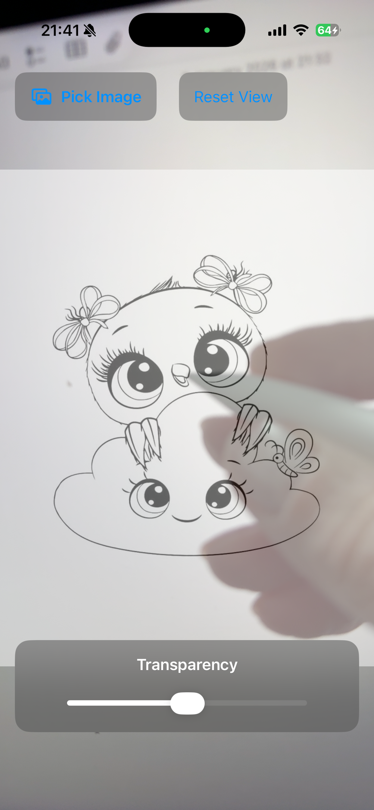 Transparent Drawing