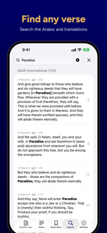 Quran - by Quran.com - قرآن screenshot 6 of 8
