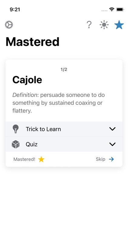 VocaTricks - Learn Vocabulary