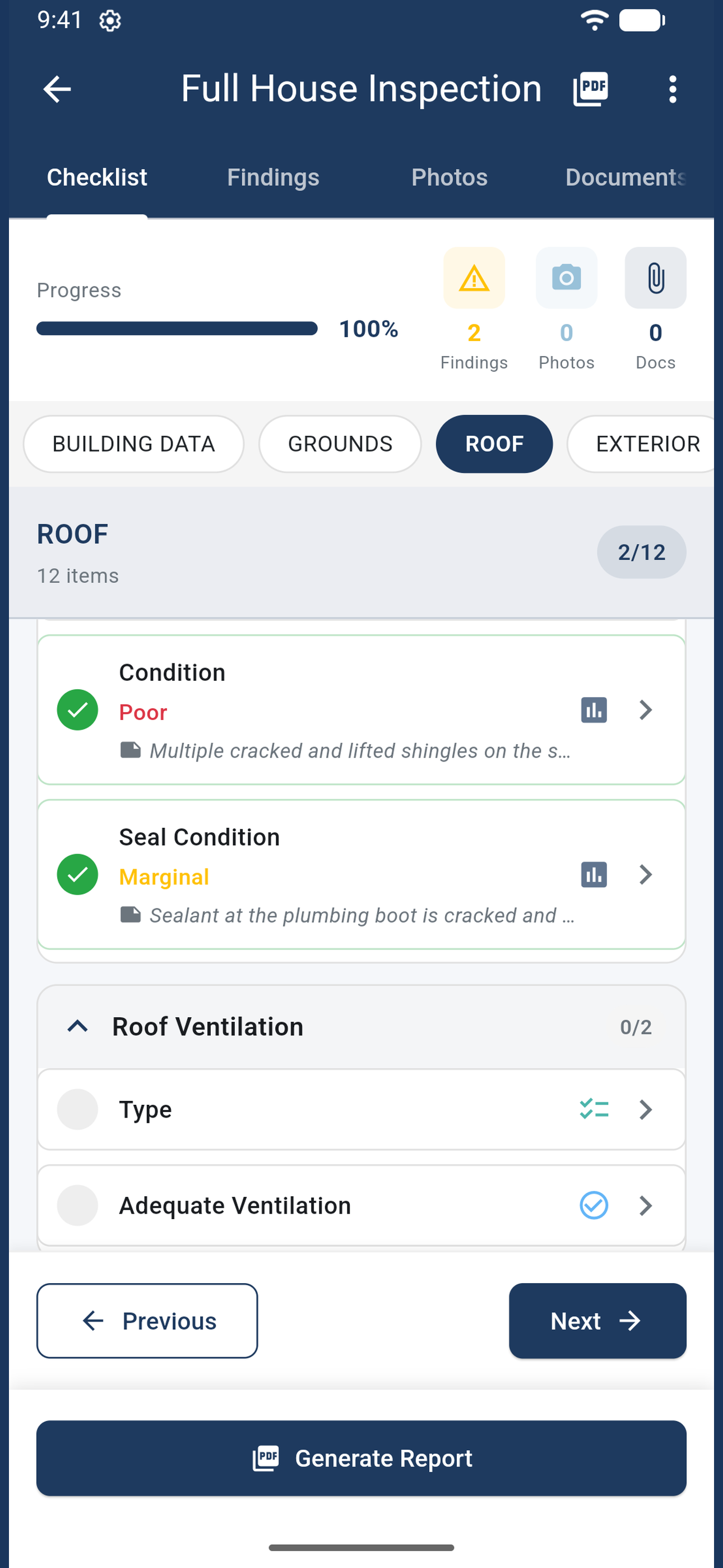 Home Inspection Report Builder screenshot 5