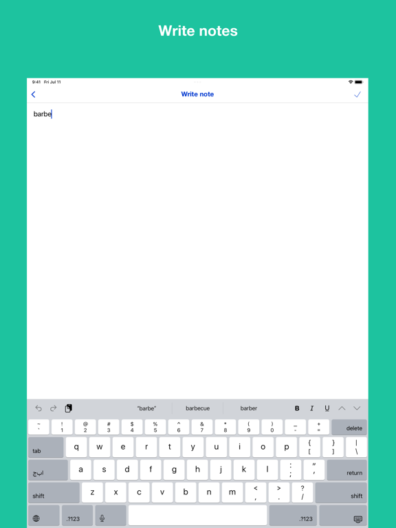 French Rhyme Dictionary iPad screenshot