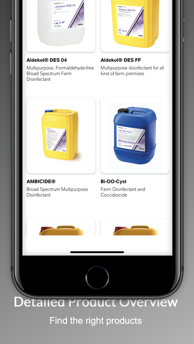 LANXESS Biosecurity Solutions Screenshot