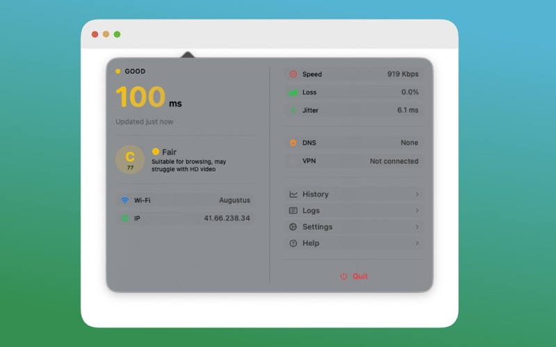 Wiflow app screenshot