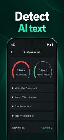 AI Detector－Text Humanizer Screenshot 2 of 7