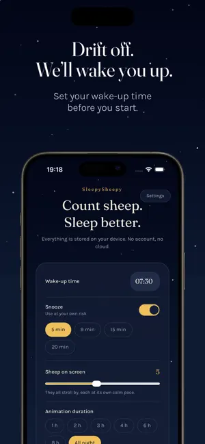 SleepySheepyApp screenshot 3