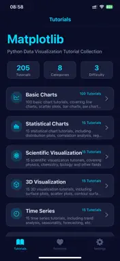 Matplotlib Tutorial Guide screenshot 1
