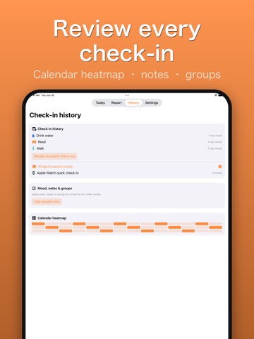 HabitPulse: Habit Tracker iPad screenshot