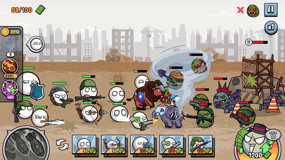 #2. Balls vs Zombies: No Escape (iOS) 由: PHOENIX GLOBAL