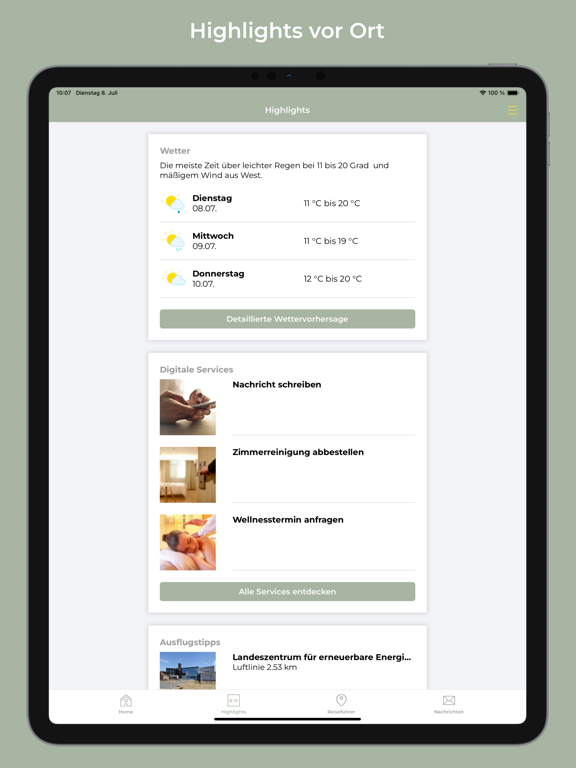 Schlosshotel Neustrelitz app screenshot 3