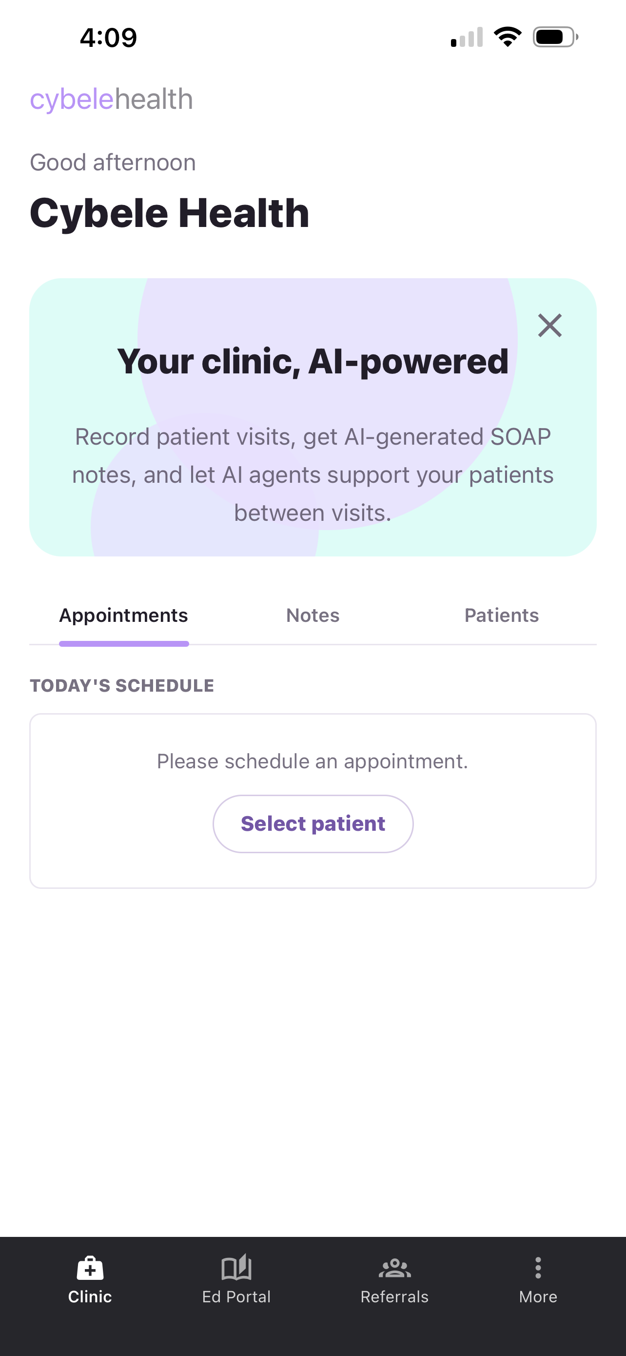 Cybele Health screenshot 7