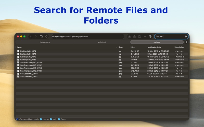 App screenshot