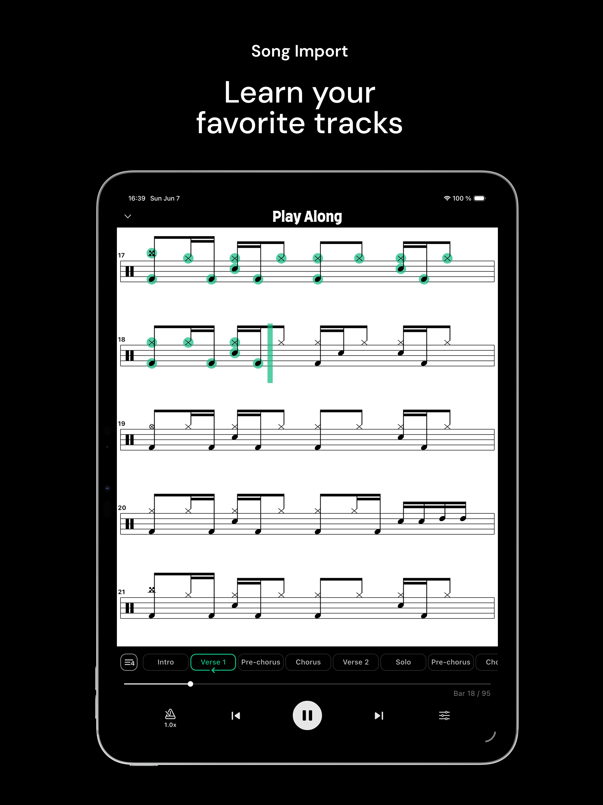 EarDrum: Drum Practice Studio screenshot 11