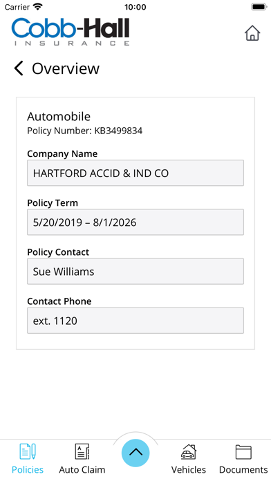 Cobb-Hall Insurance 24/7 Screenshot